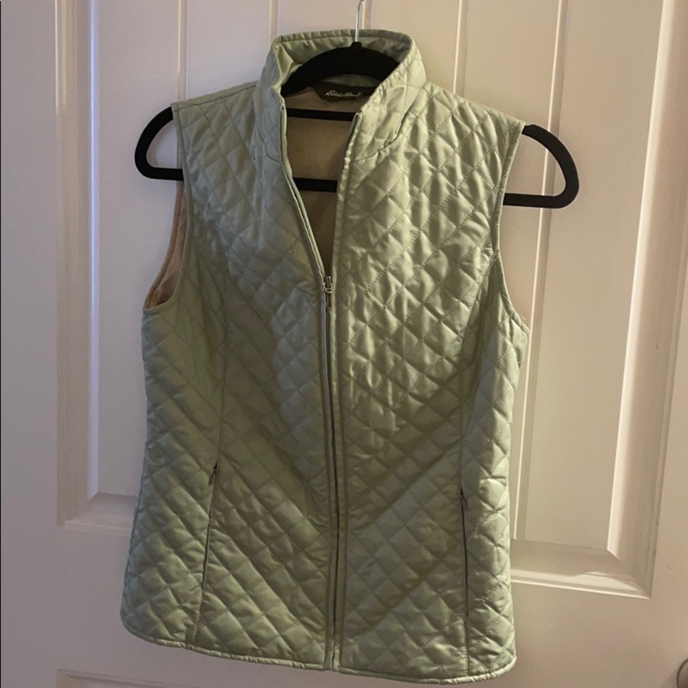 Eddie Bauer pistachio vest
